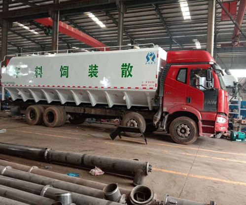 山东源牧28吨散装饲料车 配置解析与市场价格参考