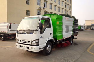 贵阳市天锦大型扫路车厂家直销与散装饲料车 高效清洁与智慧运输的完美结合
