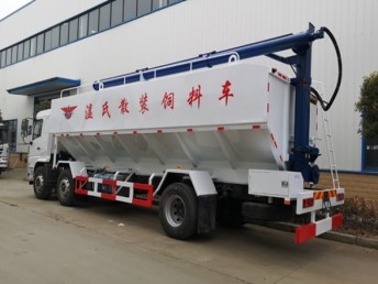 20吨40方禽畜散装饲料运输车 高效养殖的物流利器与购车指南